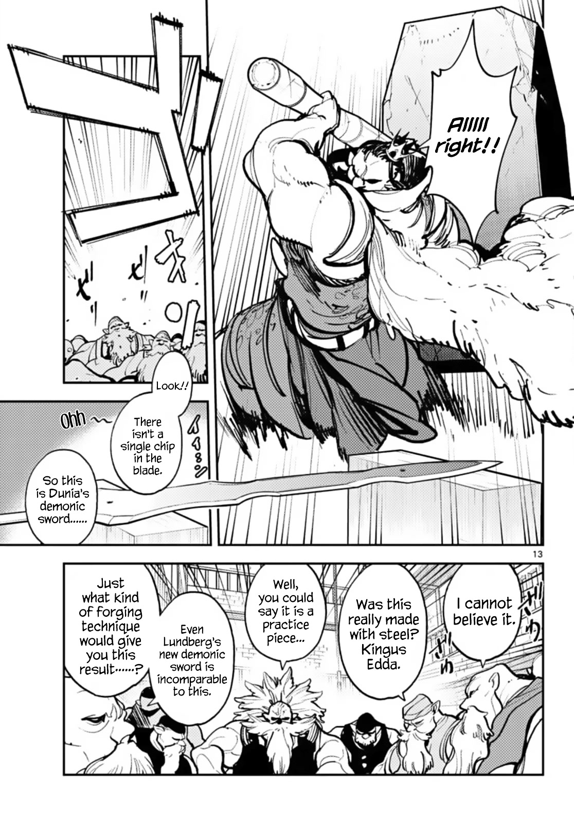 Yakuza Reincarnation Chapter 40 page 12 - Chapter 40: Demonic Sword Forging
