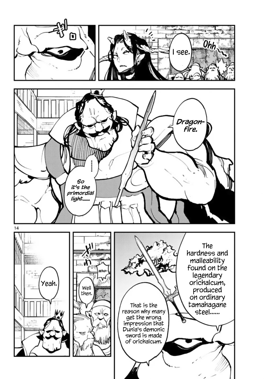 Yakuza Reincarnation Chapter 40 page 13 - Chapter 40: Demonic Sword Forging