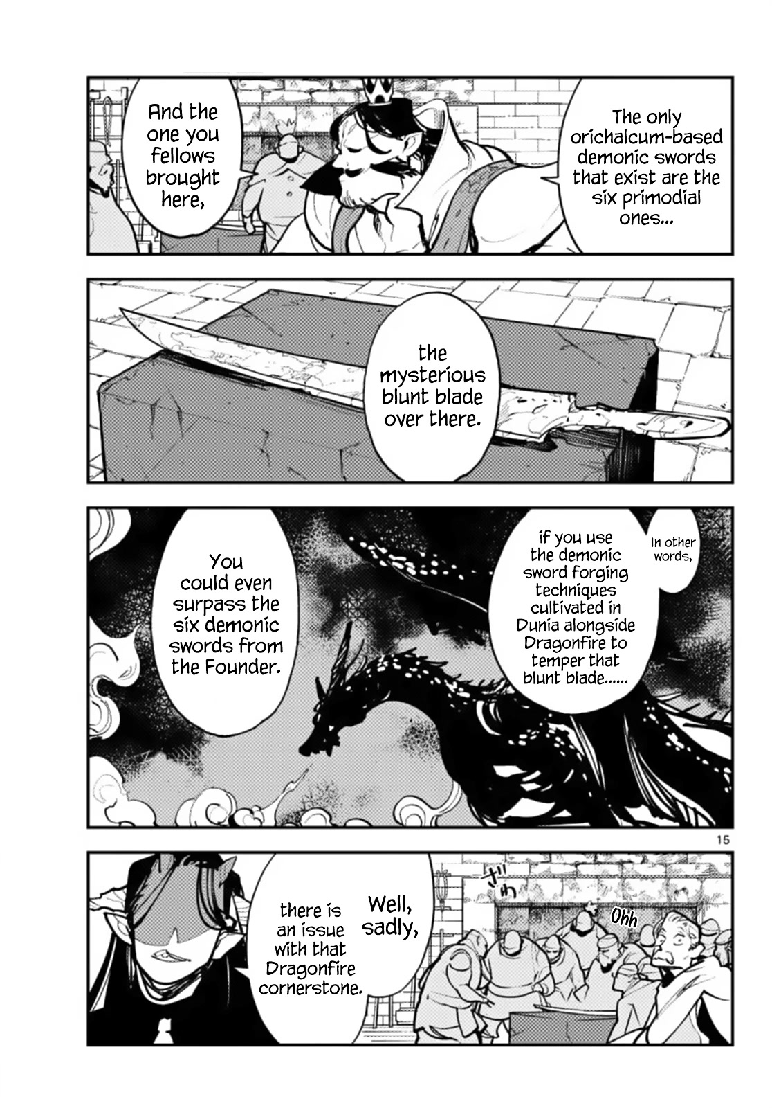 Yakuza Reincarnation Chapter 40 page 14 - Chapter 40: Demonic Sword Forging