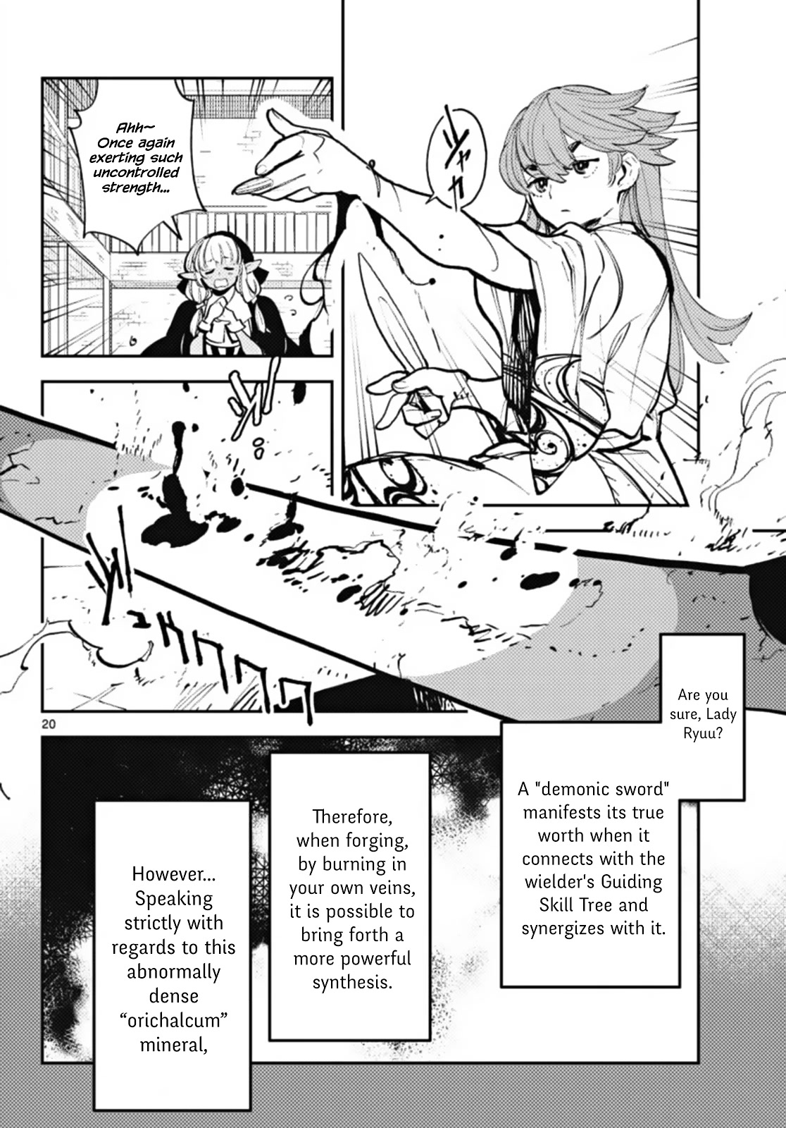 Yakuza Reincarnation Chapter 40 page 19 - Chapter 40: Demonic Sword Forging