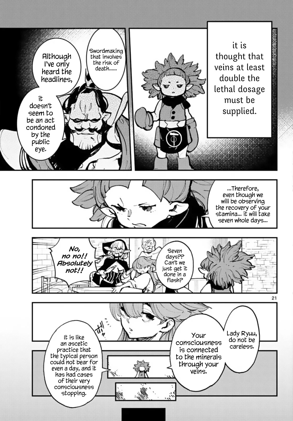 Yakuza Reincarnation Chapter 40 page 20 - Chapter 40: Demonic Sword Forging