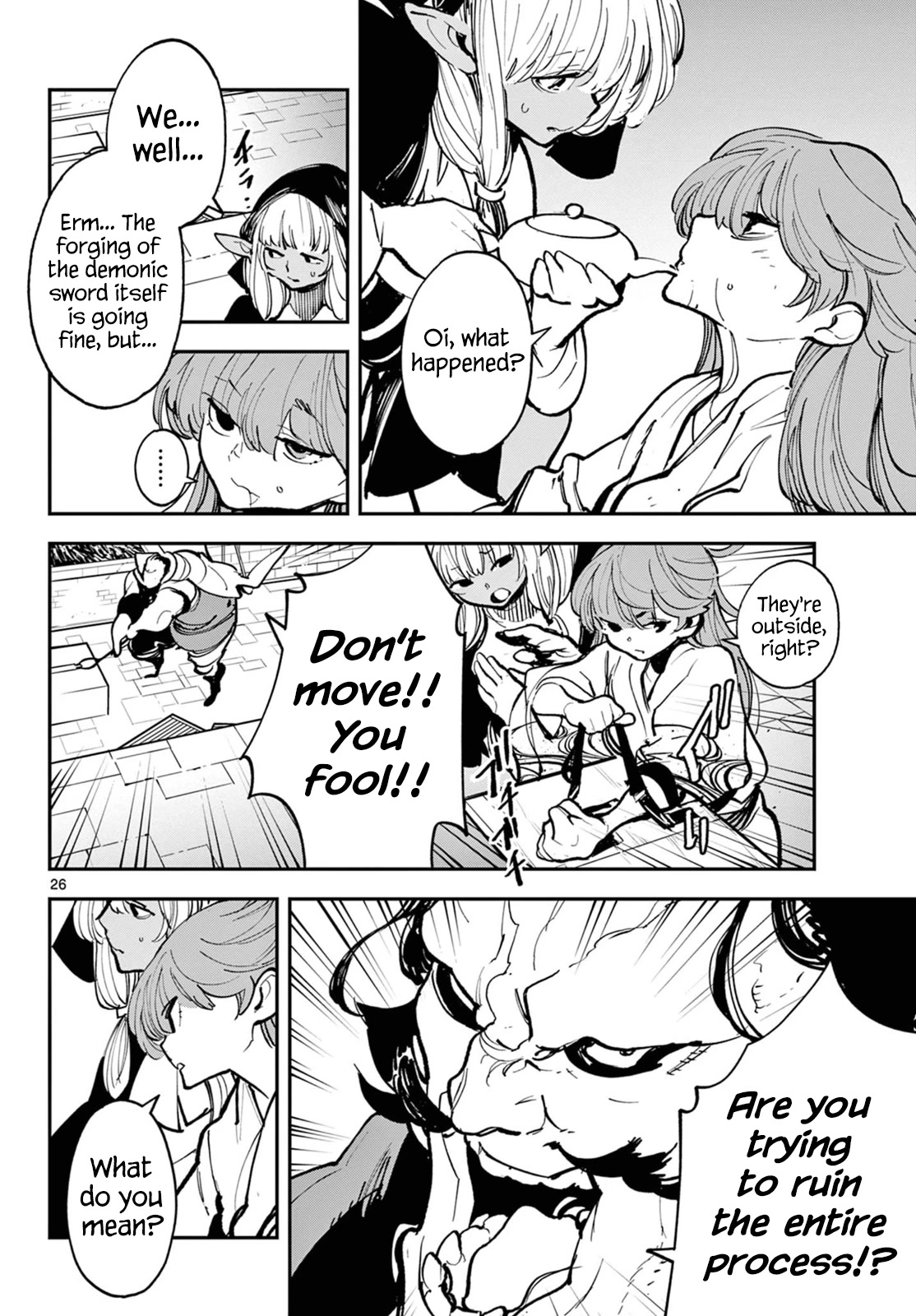 Yakuza Reincarnation Chapter 40 page 24 - Chapter 40: Demonic Sword Forging