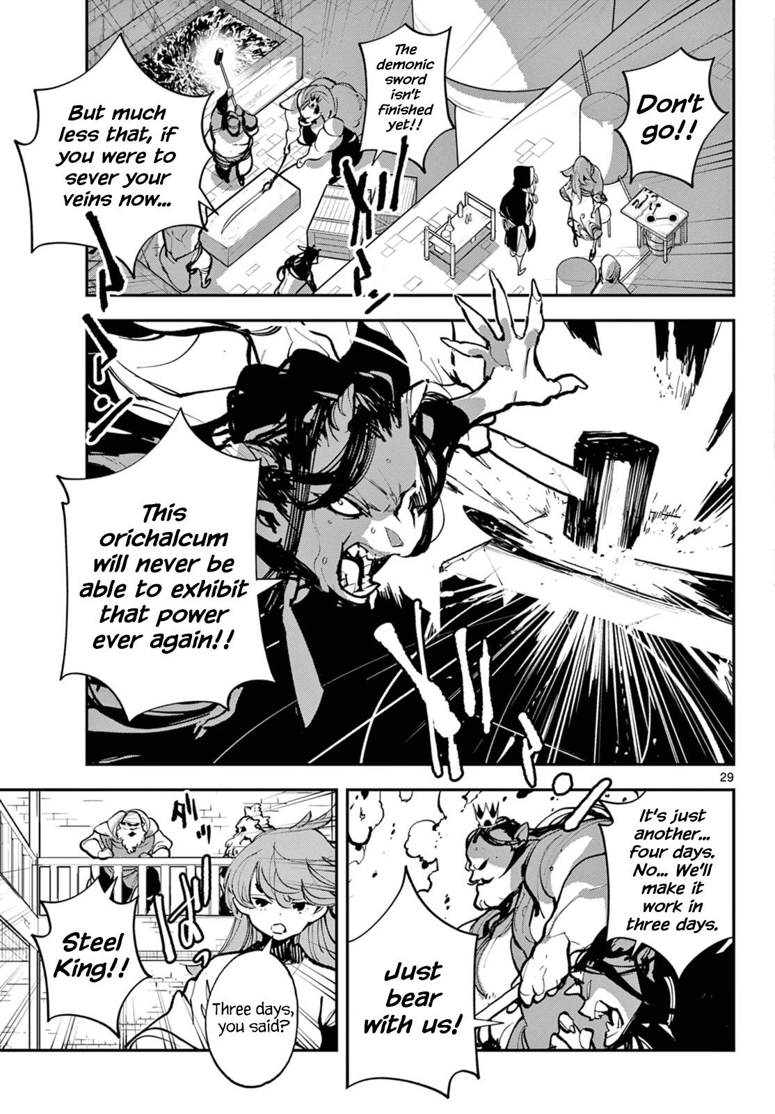 Yakuza Reincarnation Chapter 40 page 27 - Chapter 40: Demonic Sword Forging