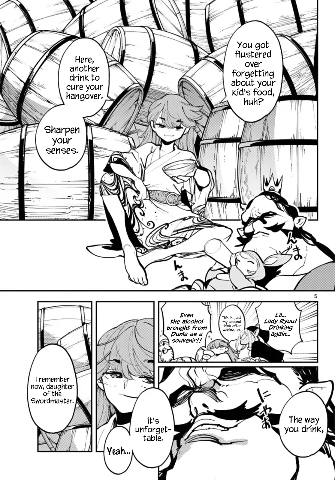 Yakuza Reincarnation Chapter 40 page 5 - Chapter 40: Demonic Sword Forging