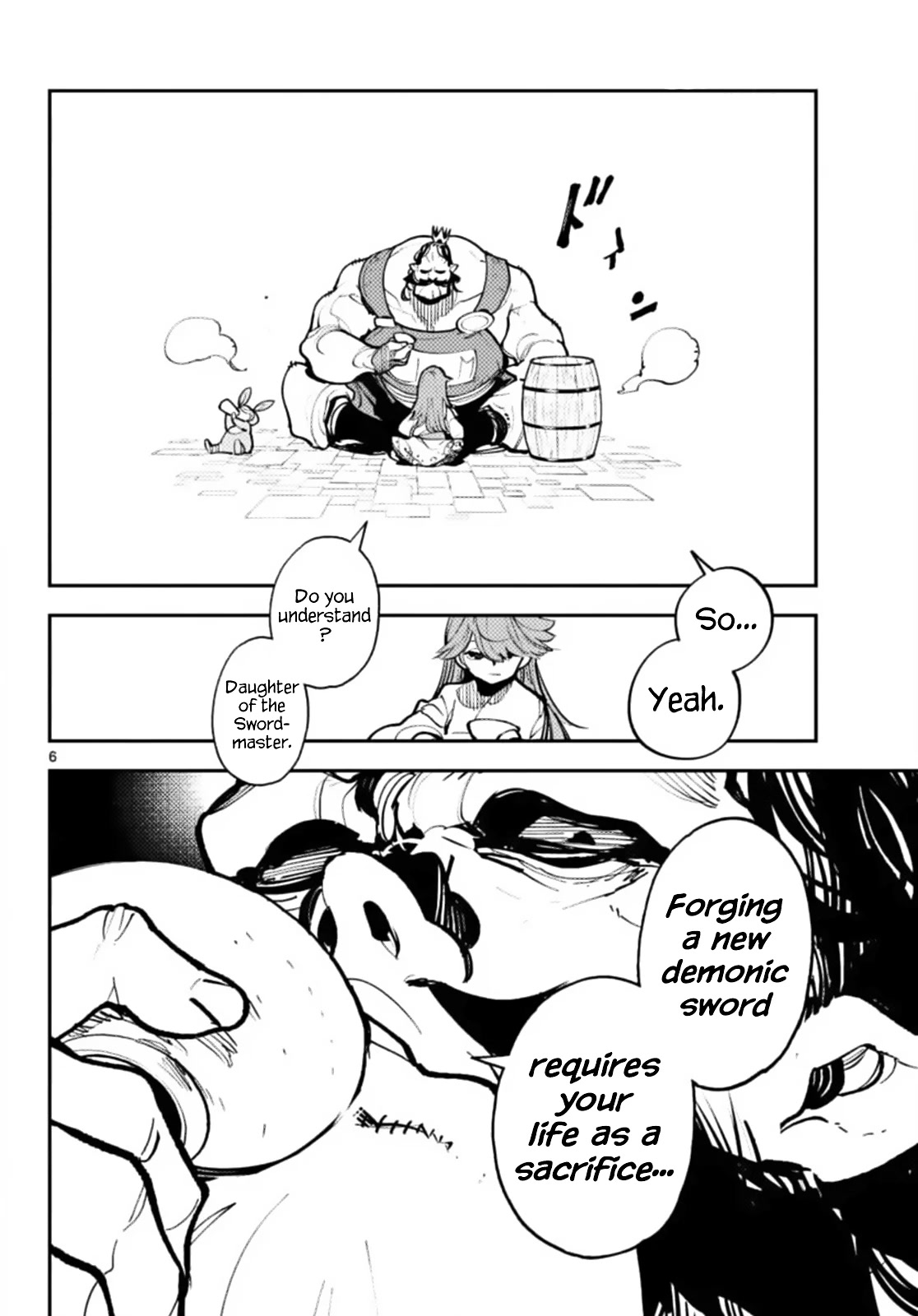 Yakuza Reincarnation Chapter 40 page 6 - Chapter 40: Demonic Sword Forging