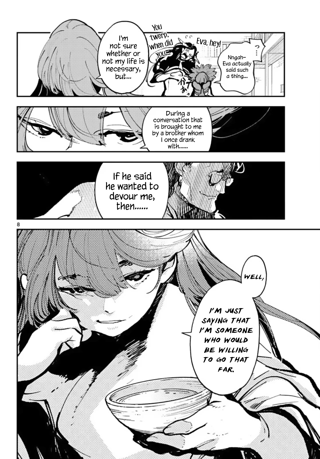 Yakuza Reincarnation Chapter 40 page 8 - Chapter 40: Demonic Sword Forging