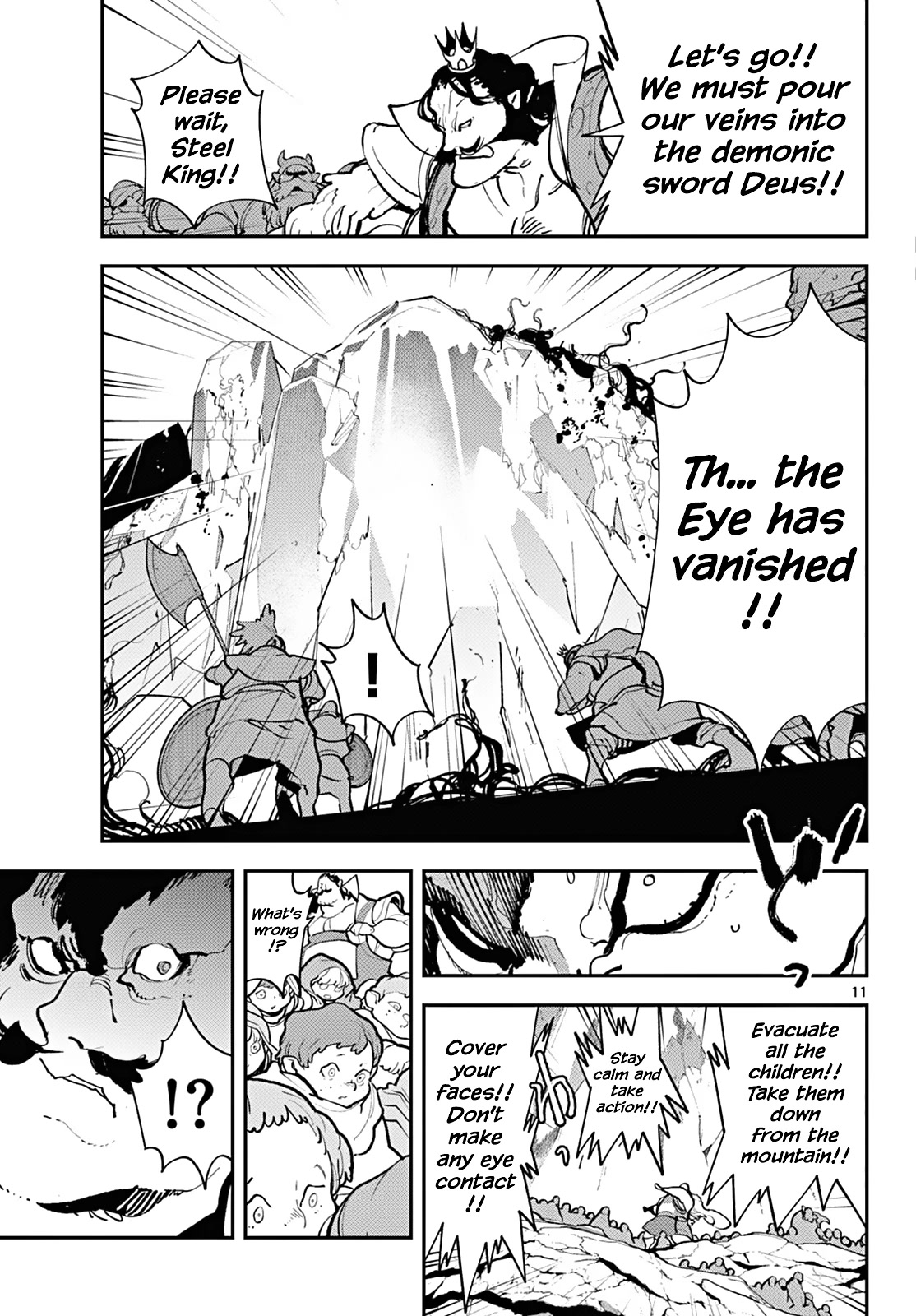 Yakuza Reincarnation Chapter 41 page 10 - Chapter 41: Demonic Eye Pupil