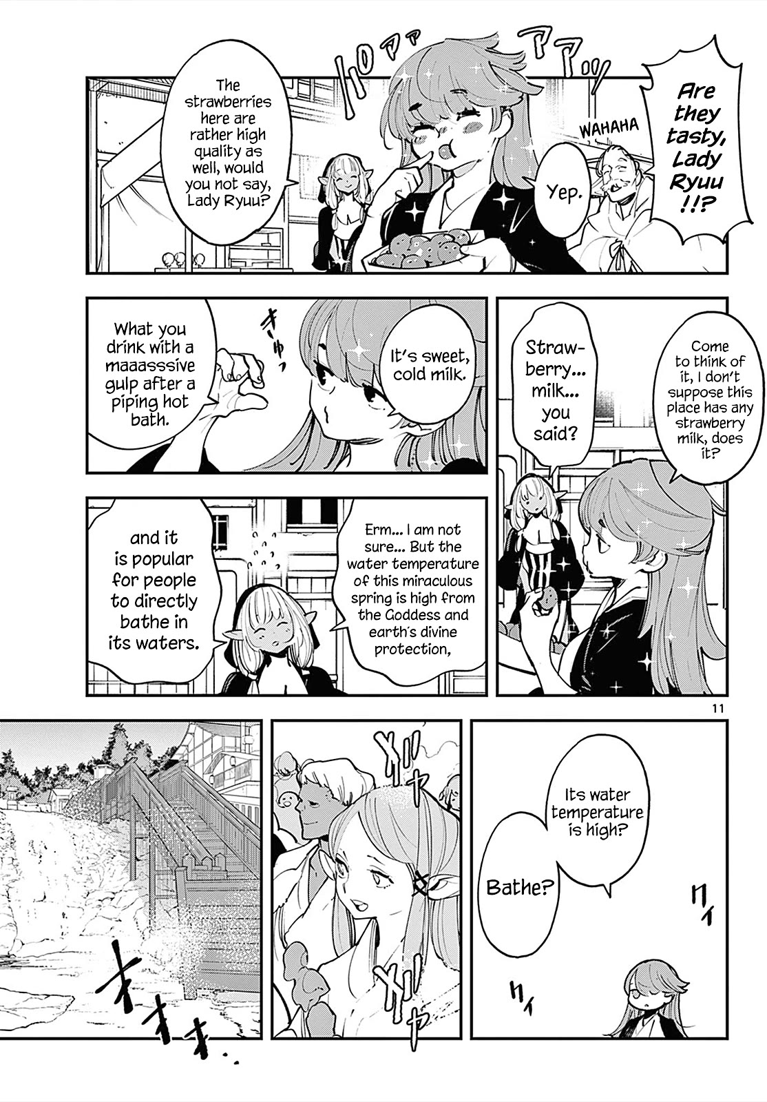 Yakuza Reincarnation Chapter 42 page 10 - Chapter 42: The Miraculous Moonlit Spring