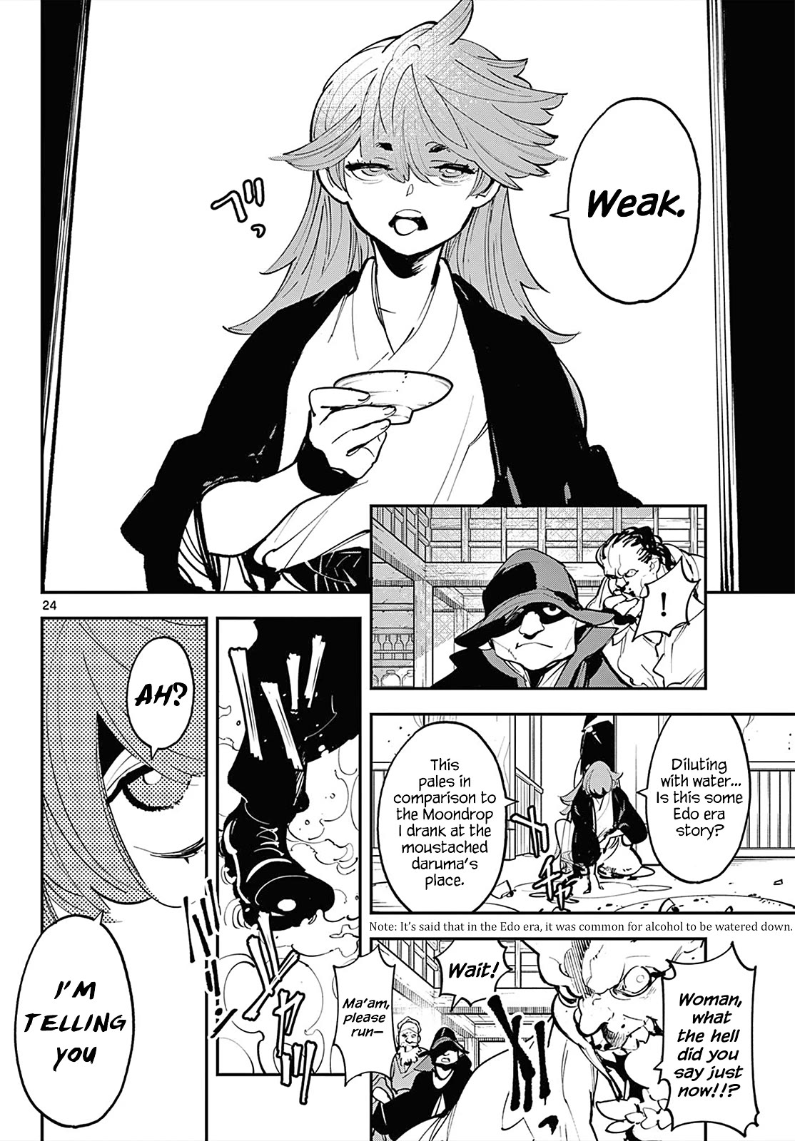 Yakuza Reincarnation Chapter 42 page 22 - Chapter 42: The Miraculous Moonlit Spring