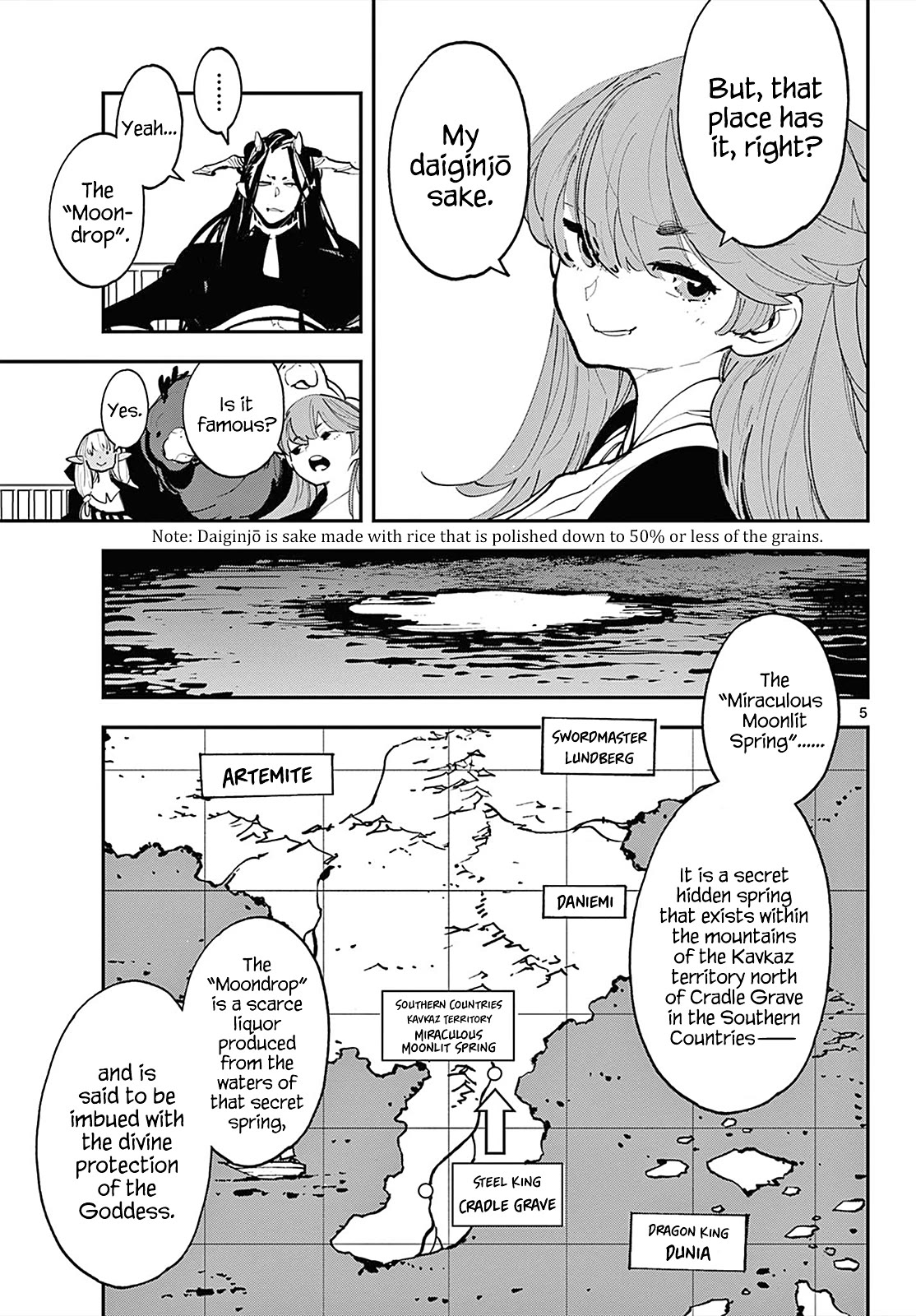 Yakuza Reincarnation Chapter 42 page 4 - Chapter 42: The Miraculous Moonlit Spring