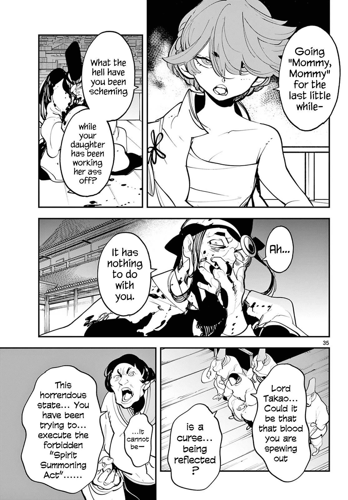 Yakuza Reincarnation Chapter 44 page 31 - Chapter 44: Spiritism Festival