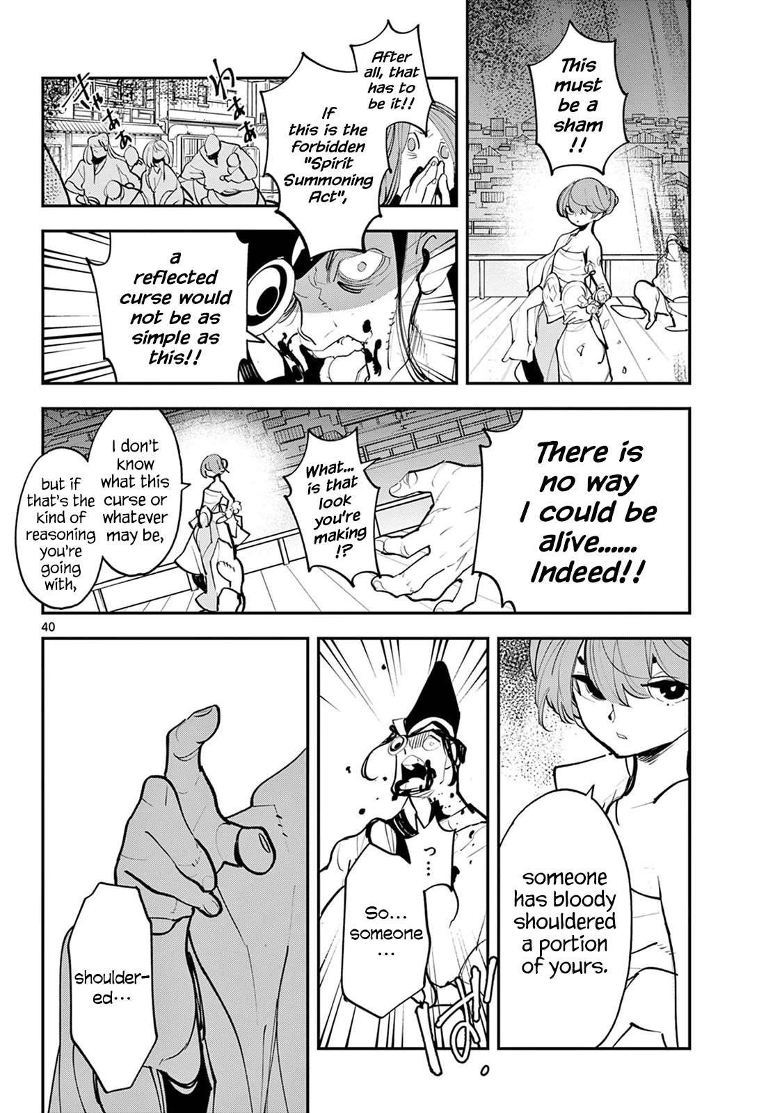 Yakuza Reincarnation Chapter 44 page 36 - Chapter 44: Spiritism Festival