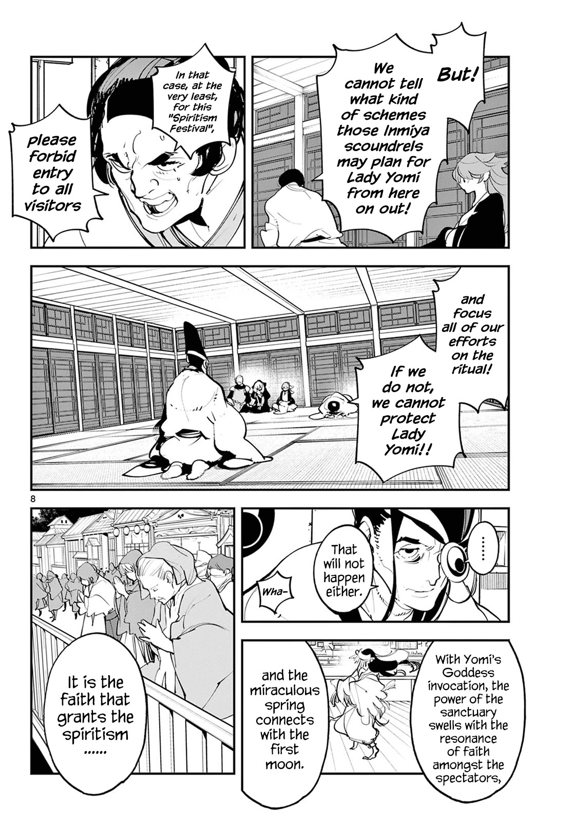 Yakuza Reincarnation Chapter 44 page 7 - Chapter 44: Spiritism Festival
