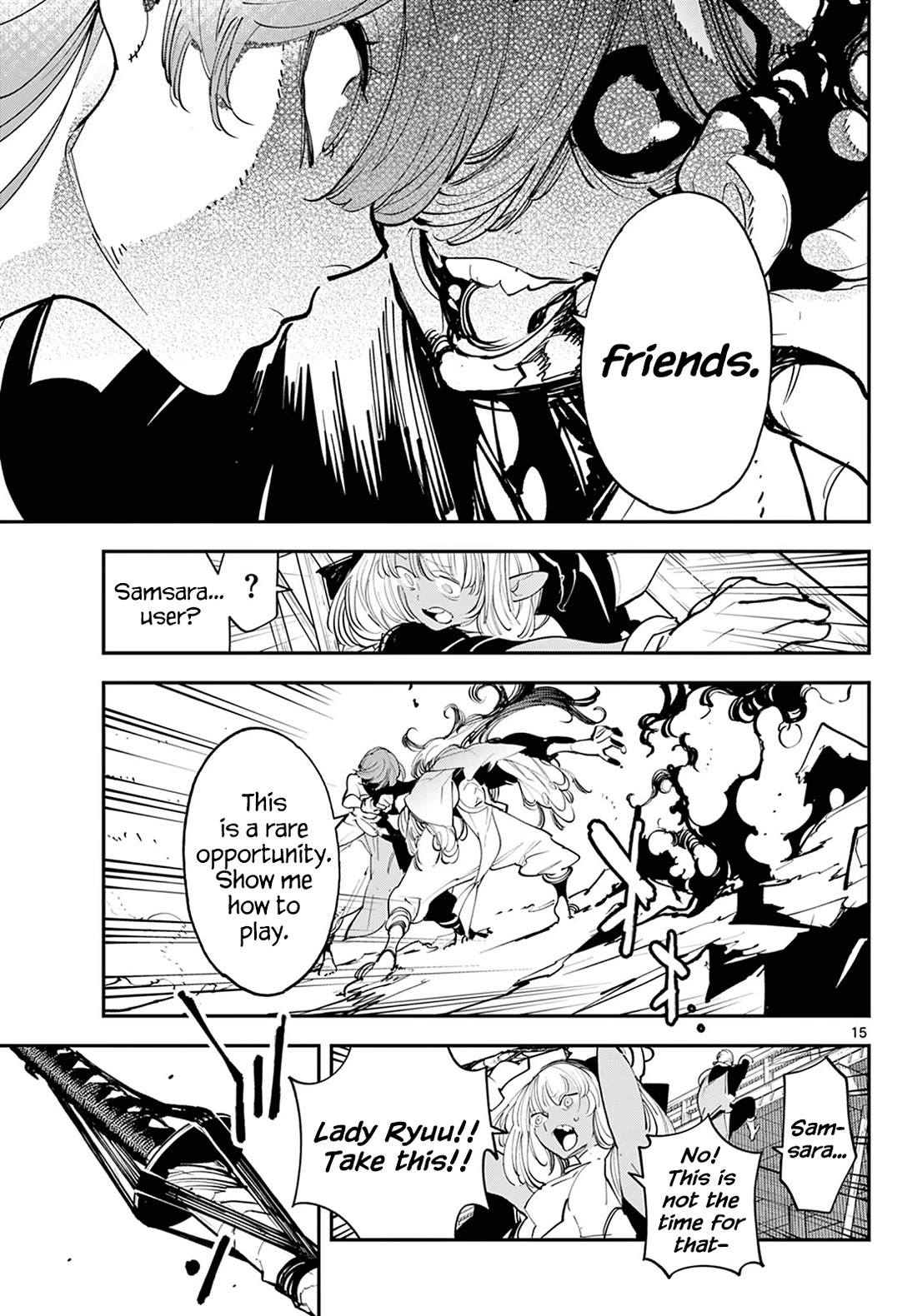 Yakuza Reincarnation Chapter 45 page 15 - Chapter 45: Little Hand
