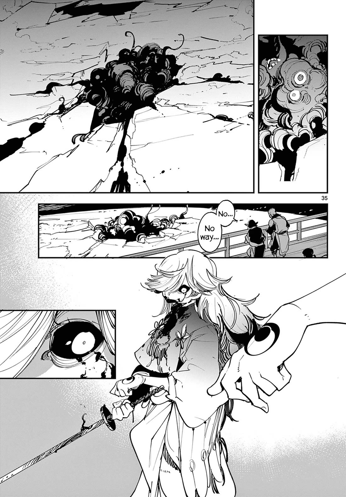Yakuza Reincarnation Chapter 45 page 35 - Chapter 45: Little Hand