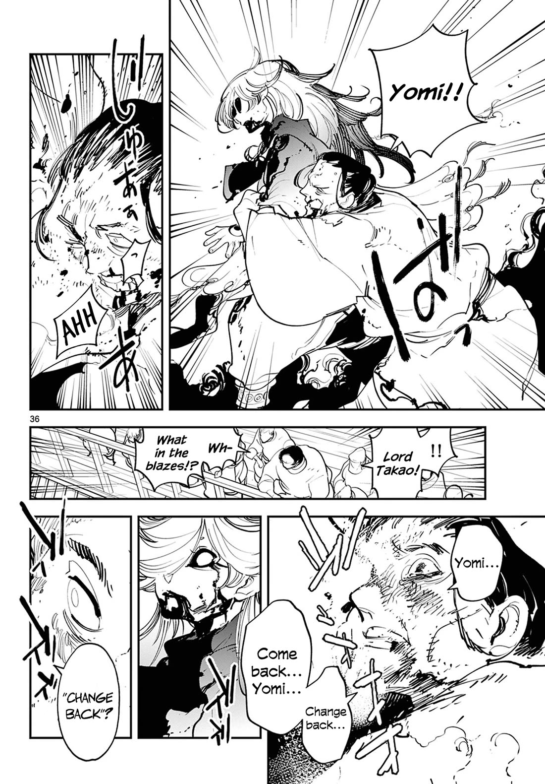 Yakuza Reincarnation Chapter 45 page 36 - Chapter 45: Little Hand