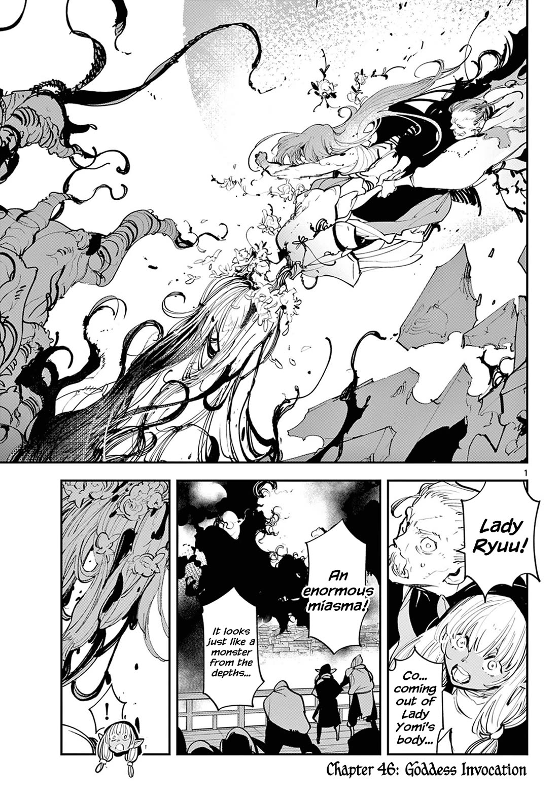 Yakuza Reincarnation Chapter 46 page 1 - Chapter 46: Goddess Invocation