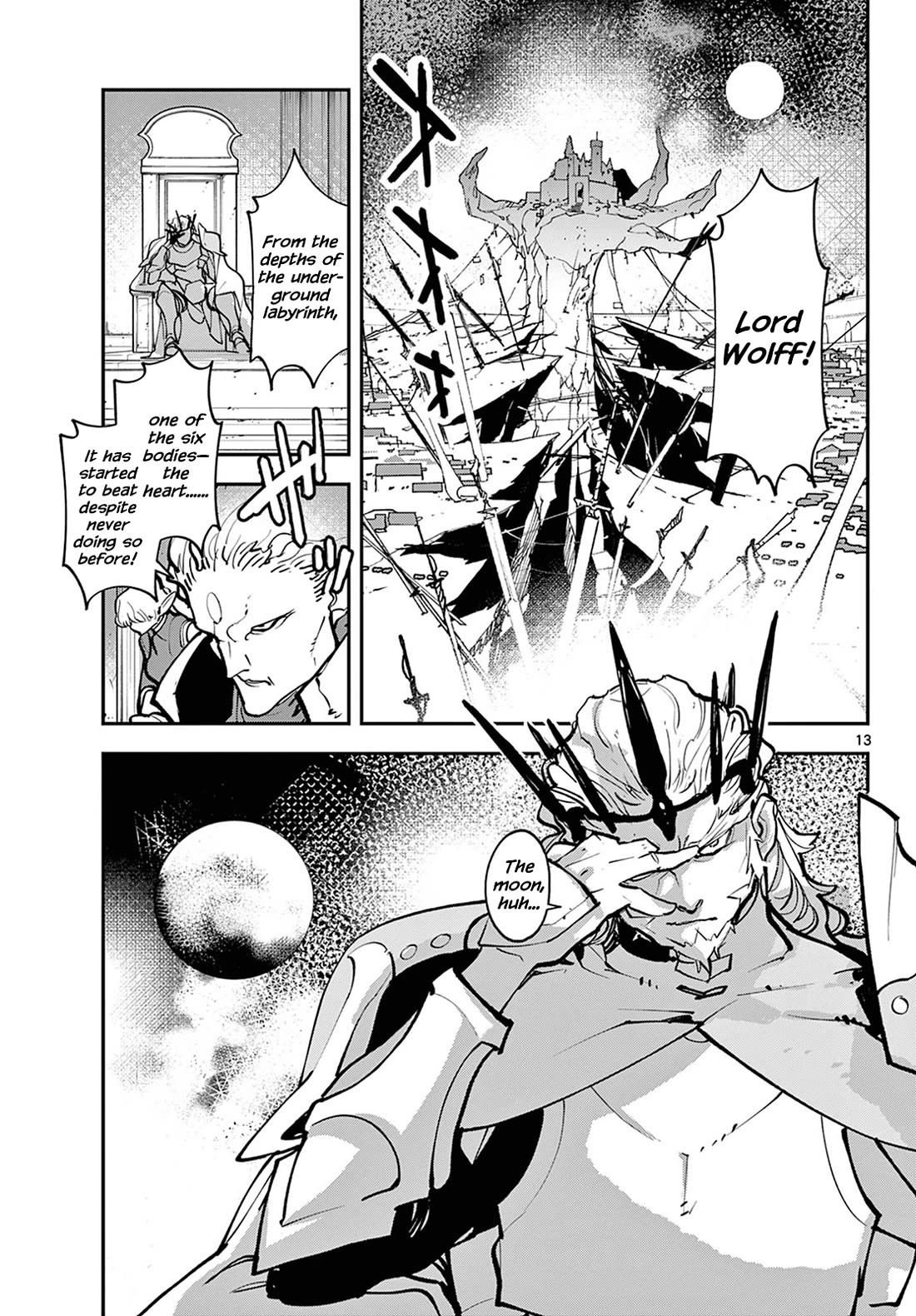 Yakuza Reincarnation Chapter 46 page 13 - Chapter 46: Goddess Invocation