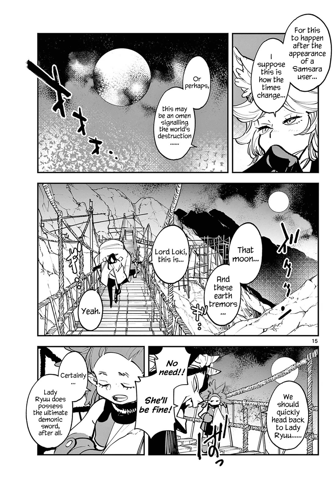 Yakuza Reincarnation Chapter 46 page 15 - Chapter 46: Goddess Invocation