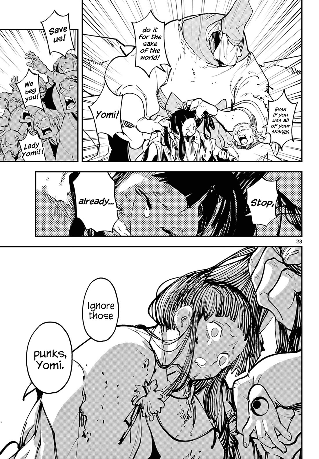Yakuza Reincarnation Chapter 46 page 23 - Chapter 46: Goddess Invocation