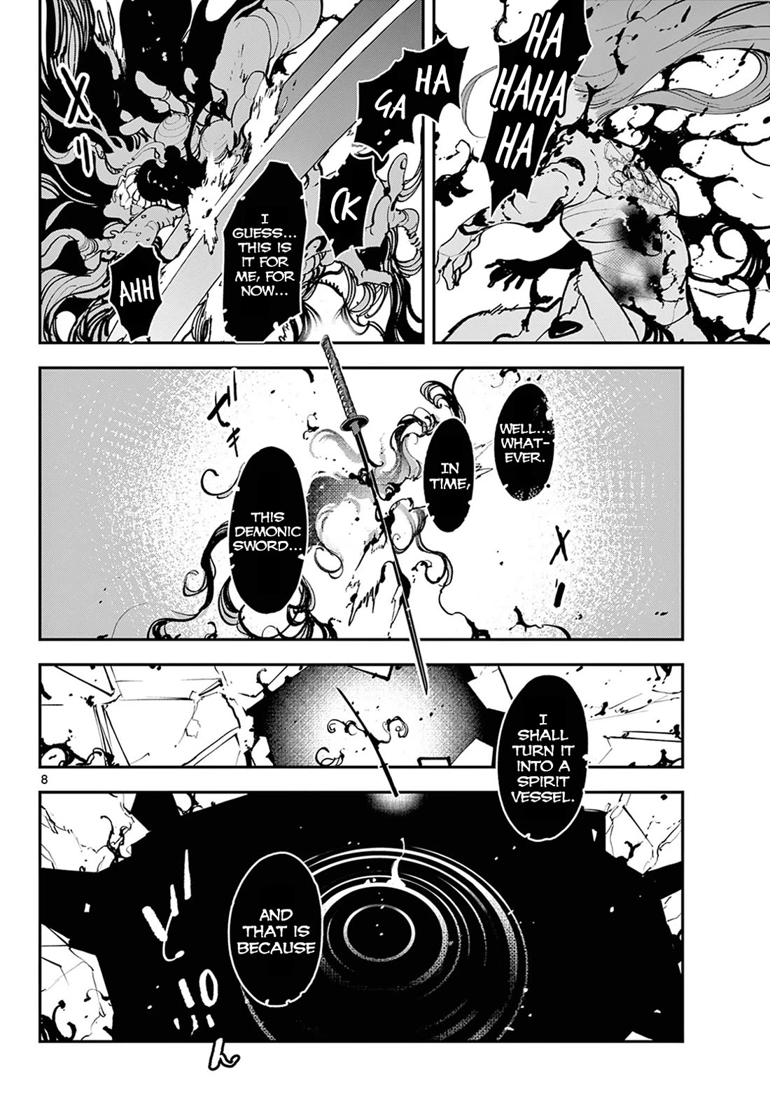 Yakuza Reincarnation Chapter 46 page 8 - Chapter 46: Goddess Invocation