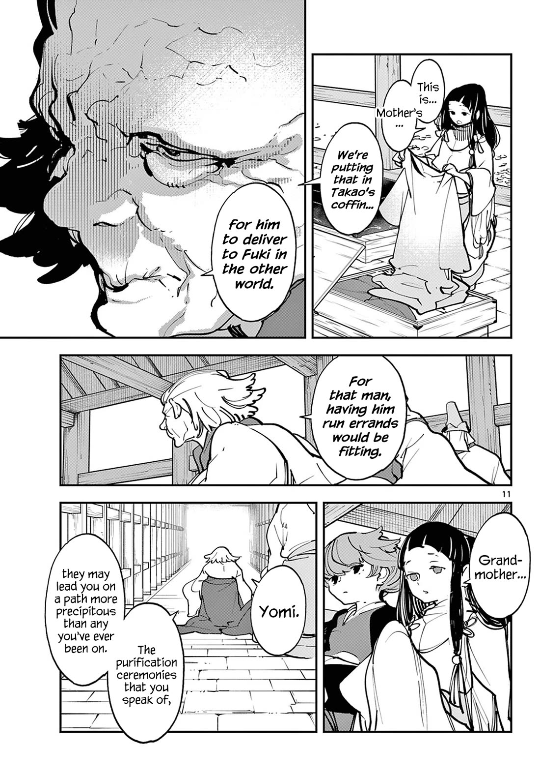 Yakuza Reincarnation Chapter 47 page 11 - Chapter 47: Salvation