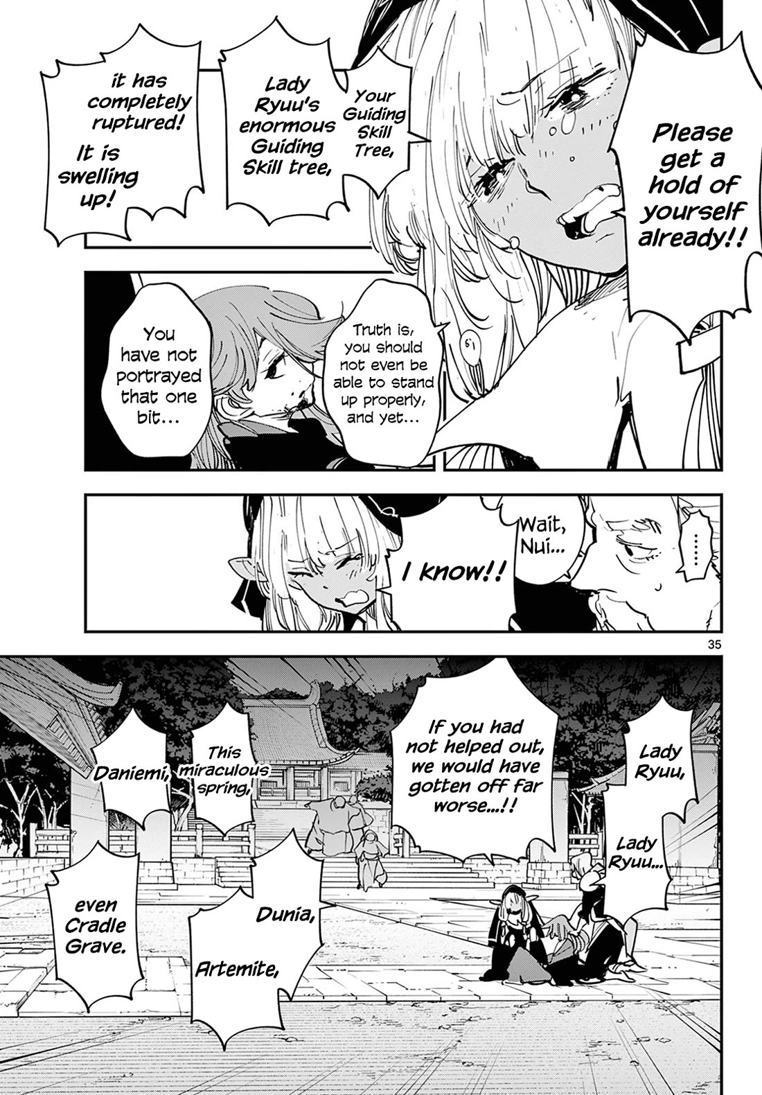 Yakuza Reincarnation Chapter 47 page 34 - Chapter 47: Salvation