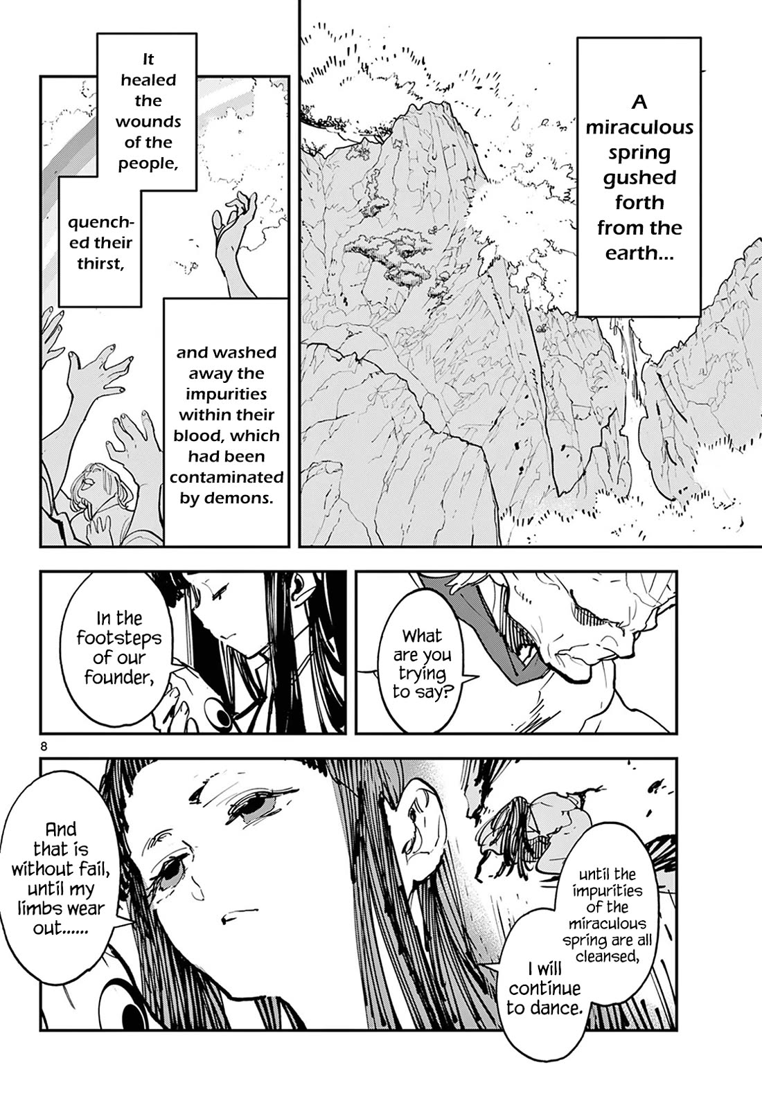 Yakuza Reincarnation Chapter 47 page 8 - Chapter 47: Salvation