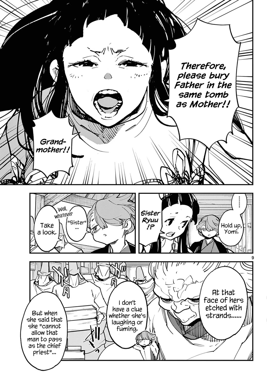 Yakuza Reincarnation Chapter 47 page 9 - Chapter 47: Salvation