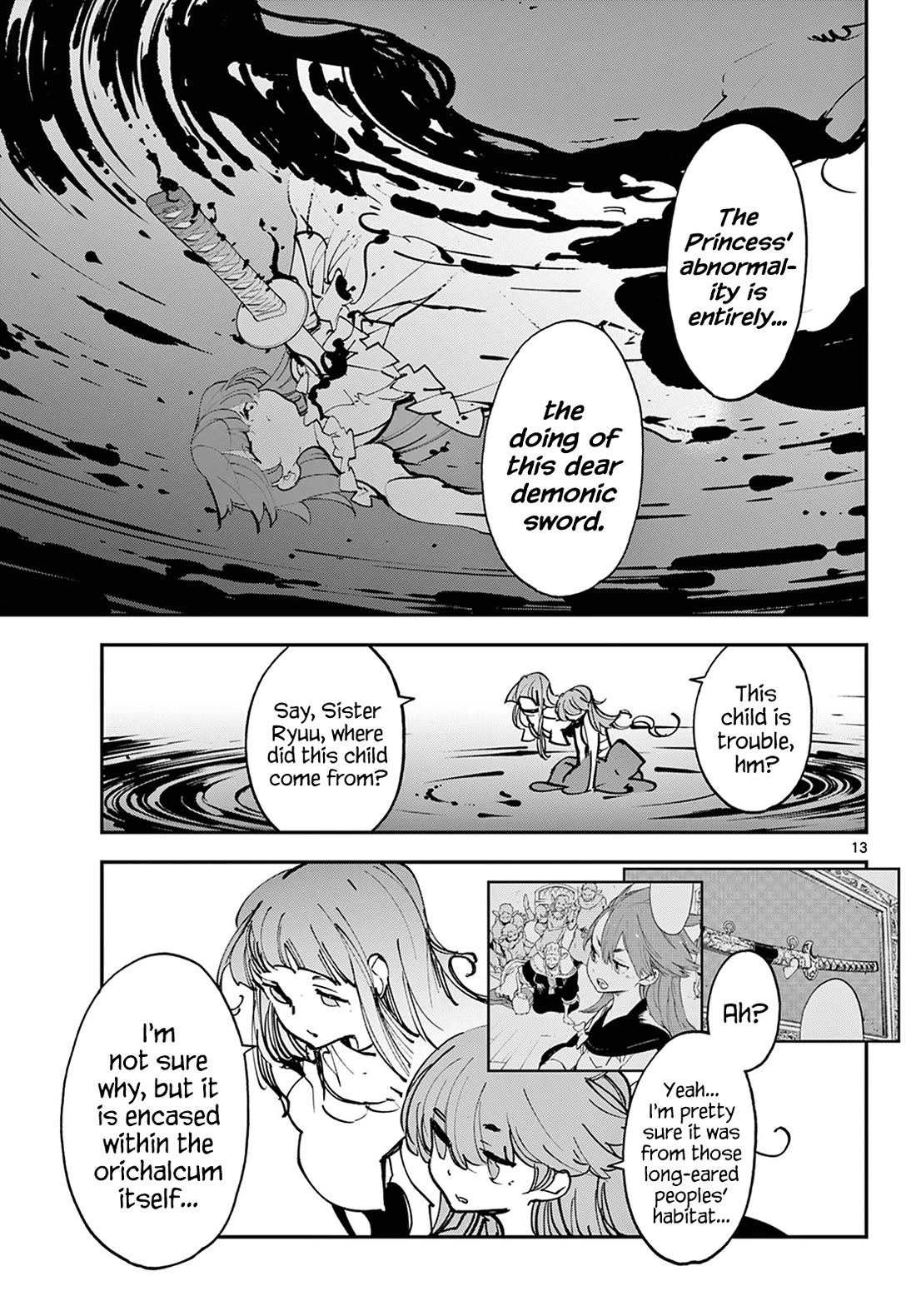 Yakuza Reincarnation Chapter 48 page 13 - Chapter 48: Ryuu & Ryuu
