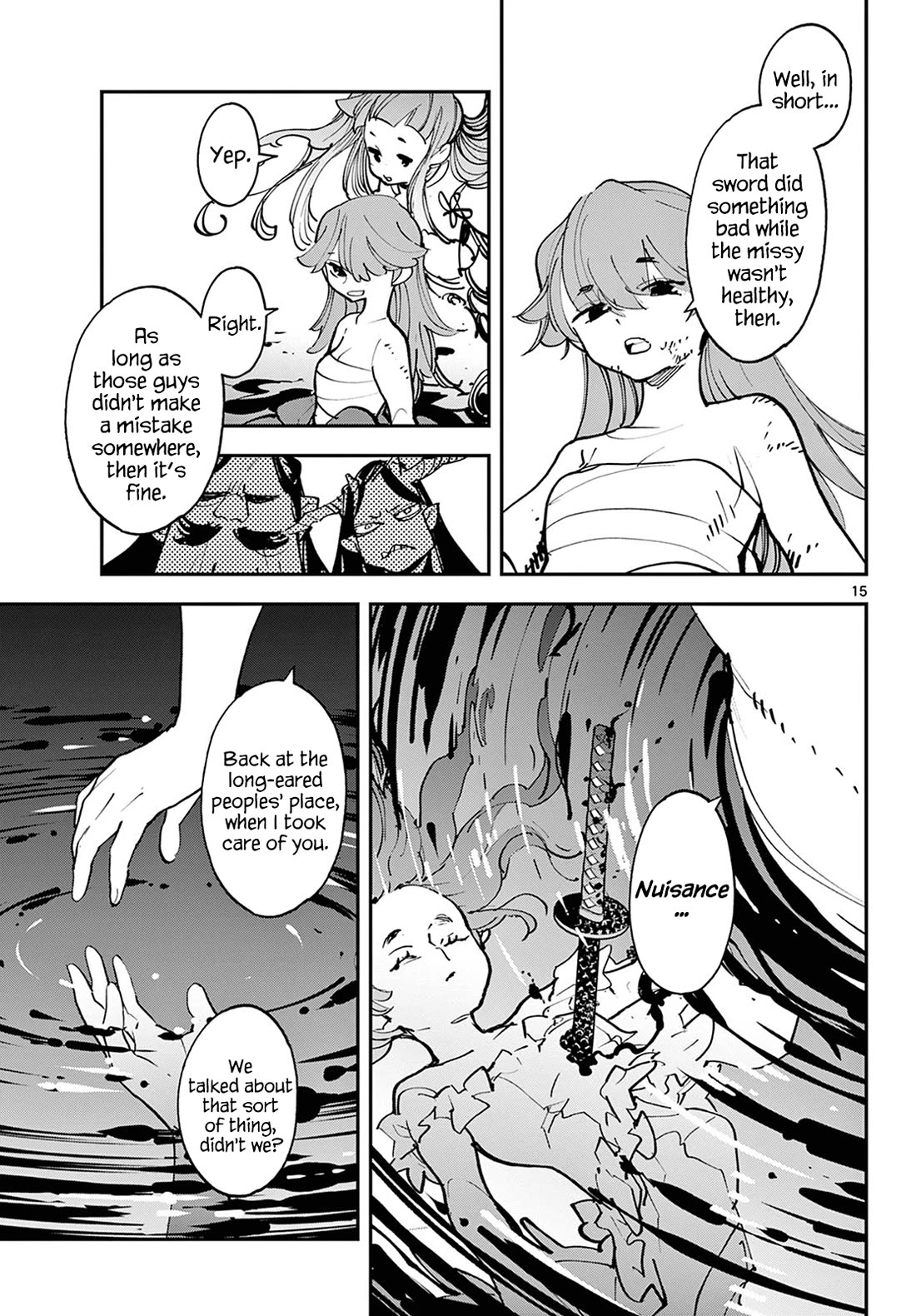 Yakuza Reincarnation Chapter 48 page 15 - Chapter 48: Ryuu & Ryuu