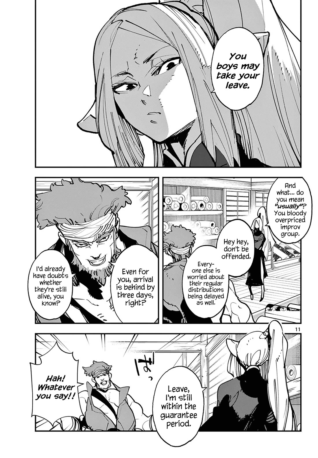 Yakuza Reincarnation Chapter 49 page 10 - Chapter 49: Brand