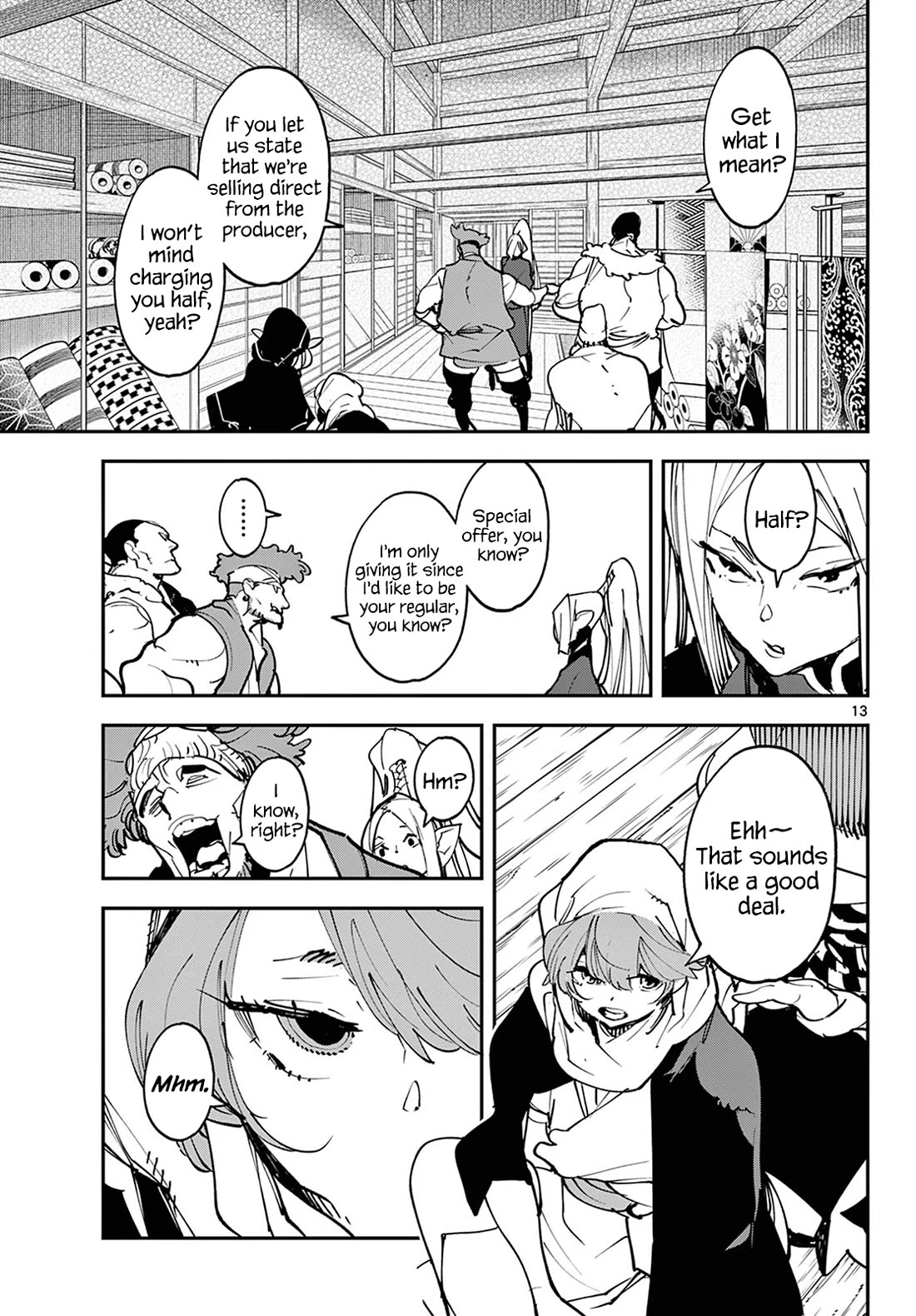 Yakuza Reincarnation Chapter 49 page 12 - Chapter 49: Brand