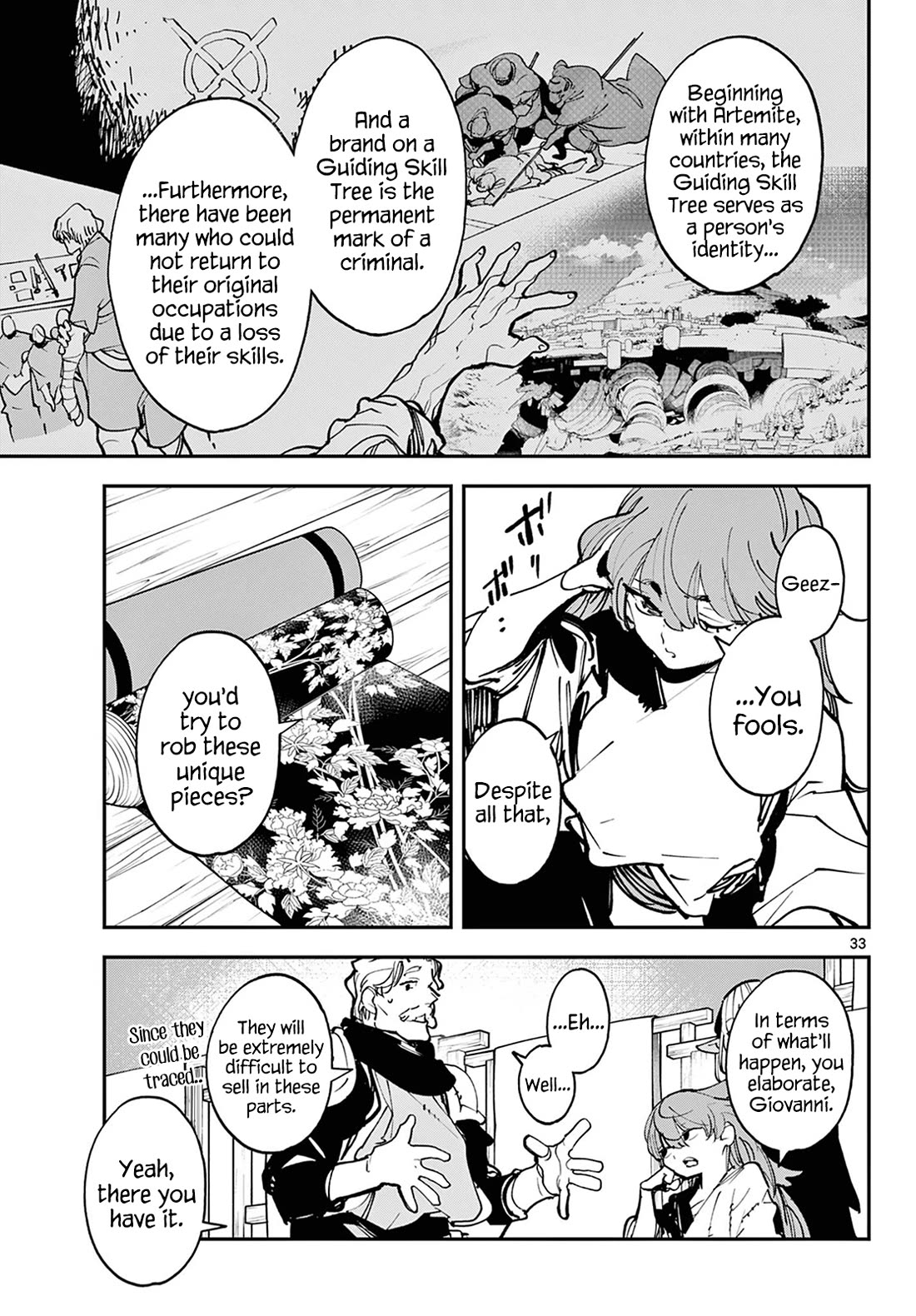 Yakuza Reincarnation Chapter 49 page 32 - Chapter 49: Brand