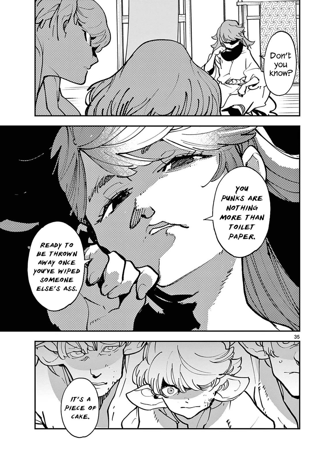 Yakuza Reincarnation Chapter 49 page 34 - Chapter 49: Brand