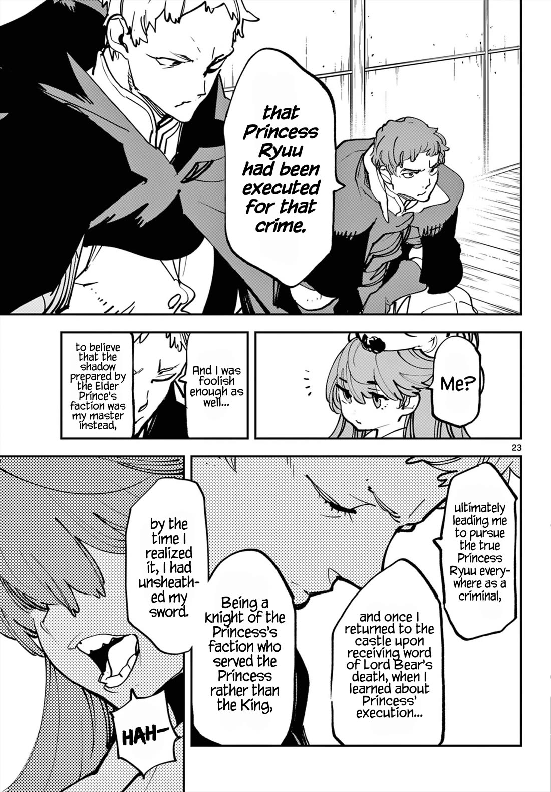 Yakuza Reincarnation Chapter 50 page 22 - Chapter 50: Princess Knights