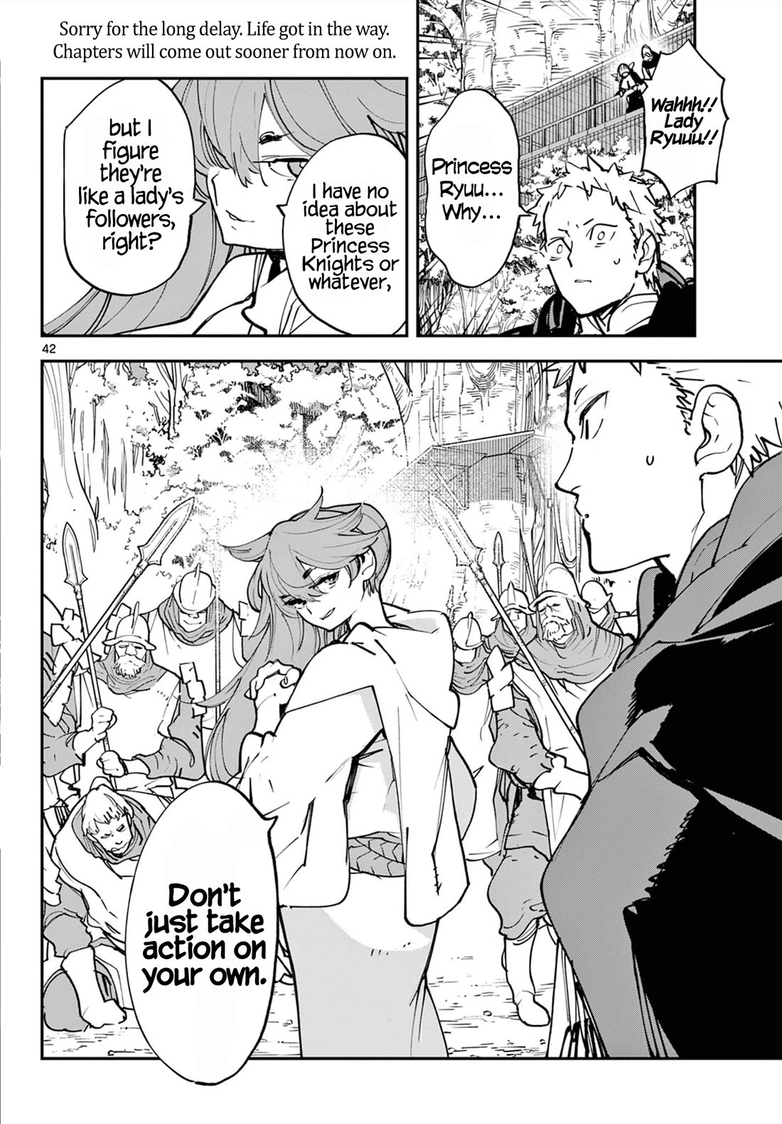 Yakuza Reincarnation Chapter 50 page 39 - Chapter 50: Princess Knights