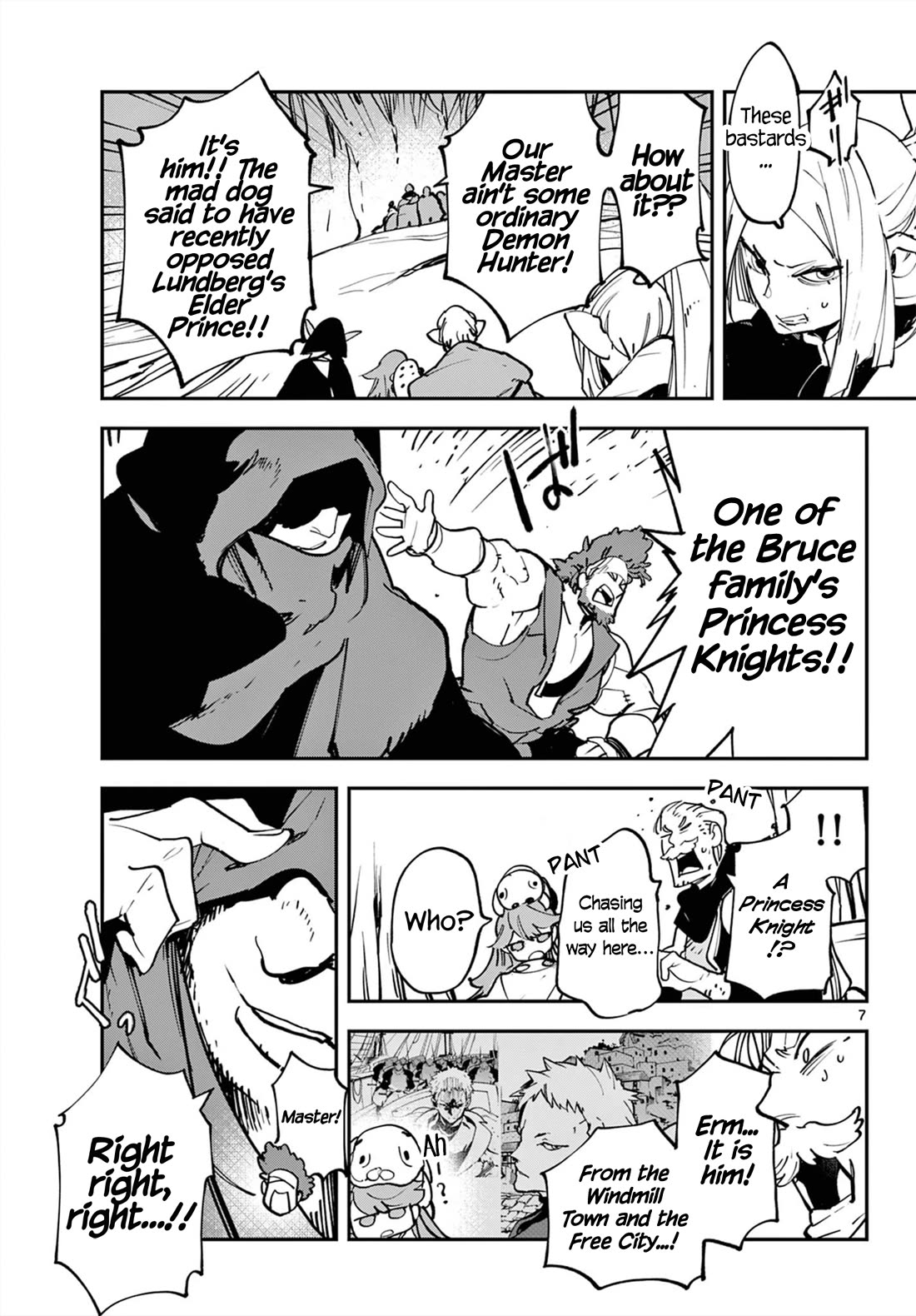 Yakuza Reincarnation Chapter 50 page 7 - Chapter 50: Princess Knights