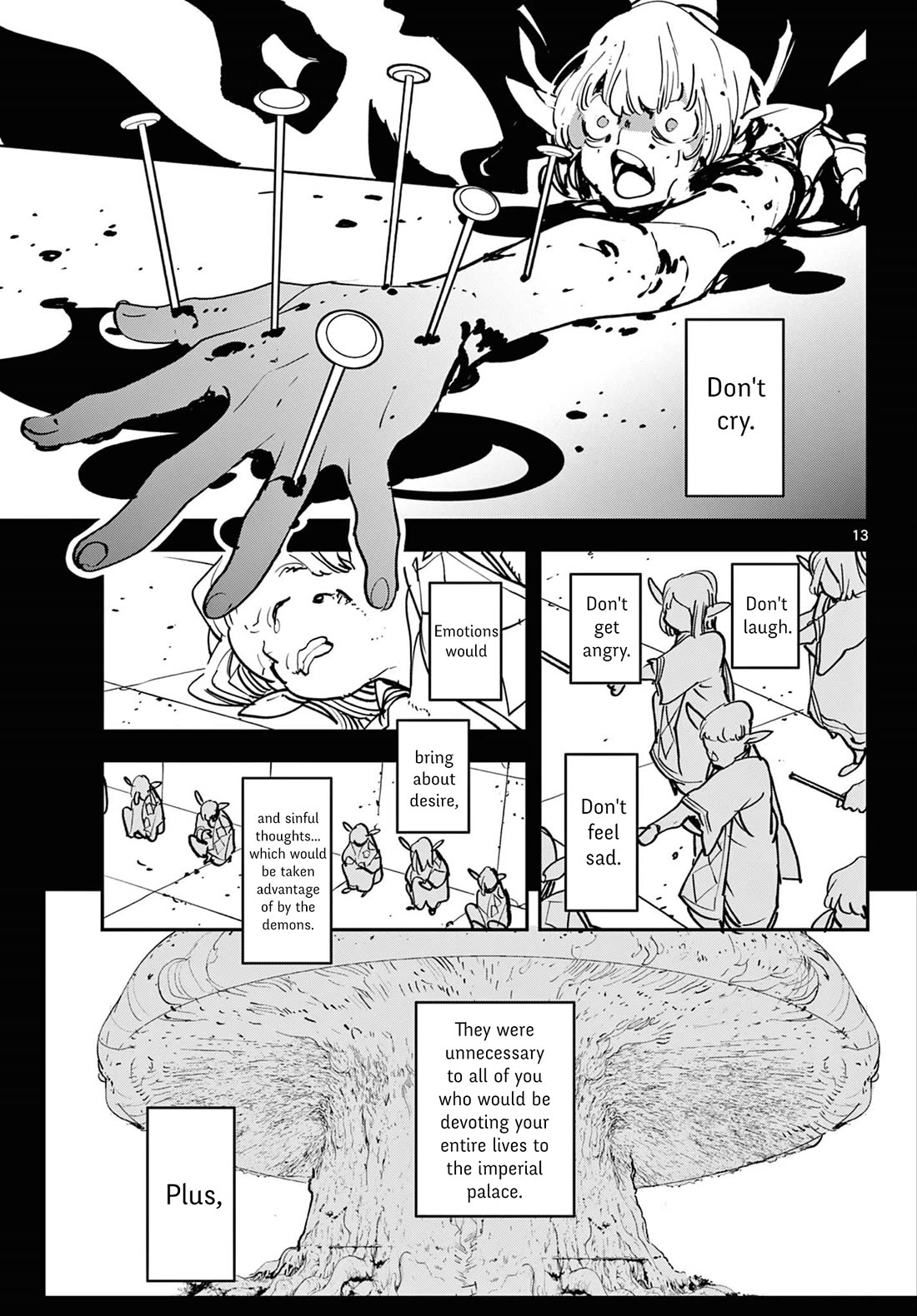 Yakuza Reincarnation Chapter 54 page 13 - Chapter 54: Dark Elf