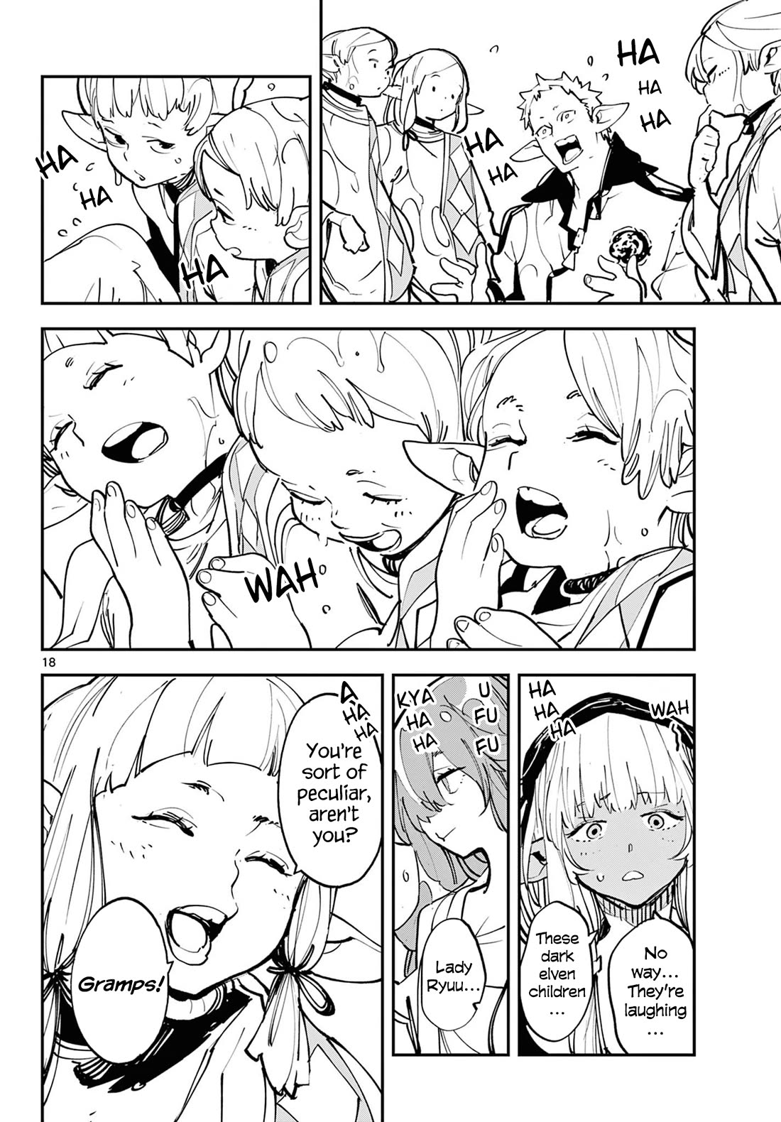 Yakuza Reincarnation Chapter 54 page 18 - Chapter 54: Dark Elf