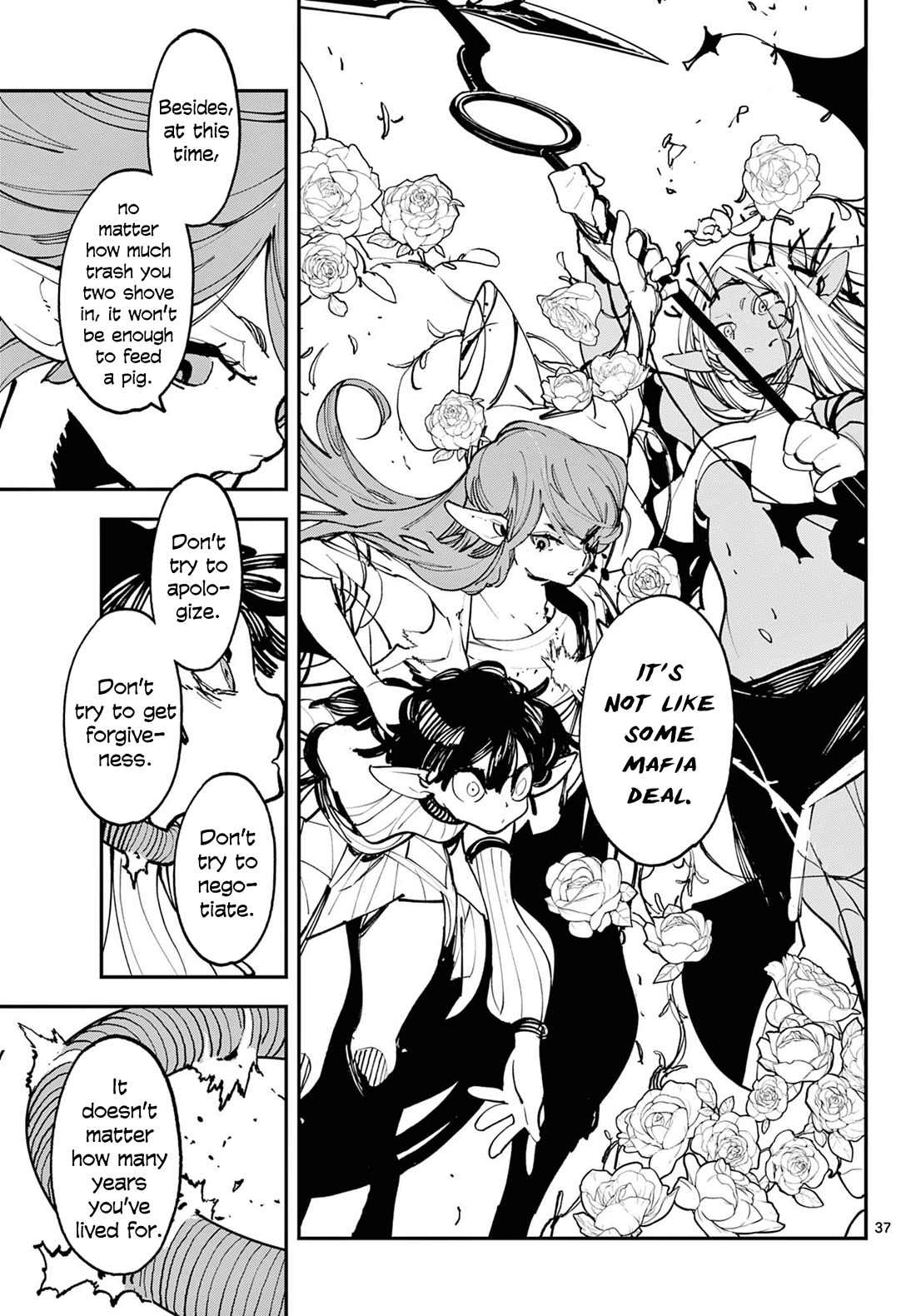 Yakuza Reincarnation Chapter 56 page 37 - Chapter 56: A Children's Fight