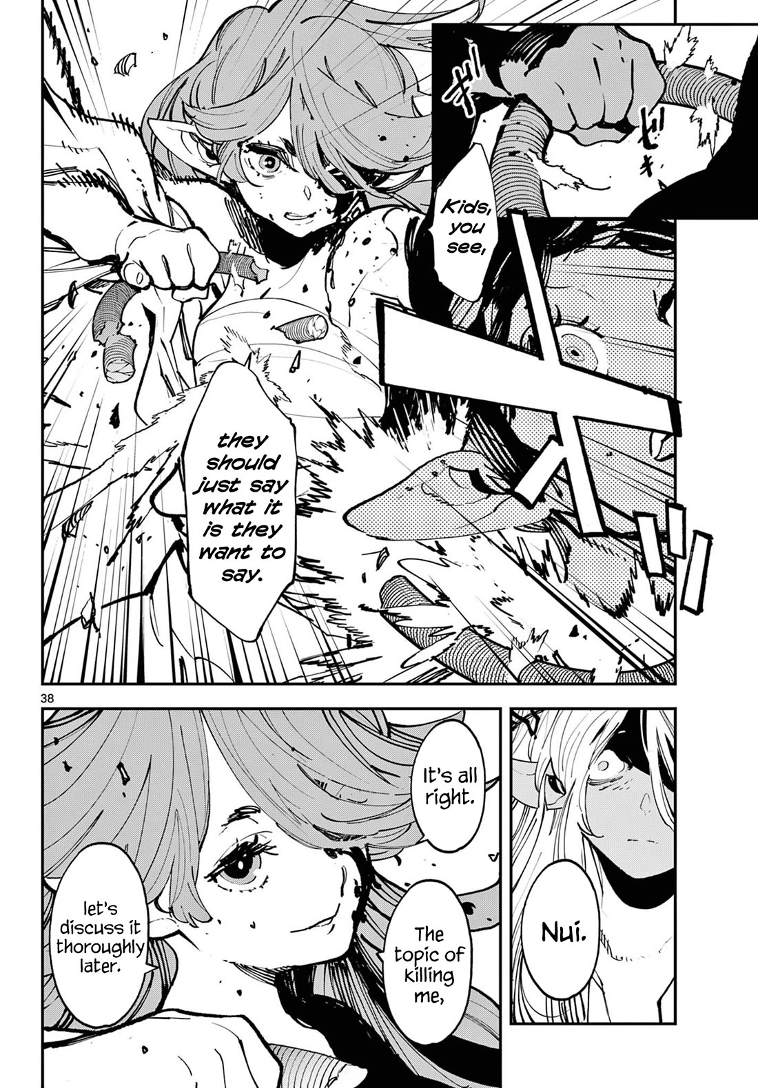 Yakuza Reincarnation Chapter 56 page 38 - Chapter 56: A Children's Fight