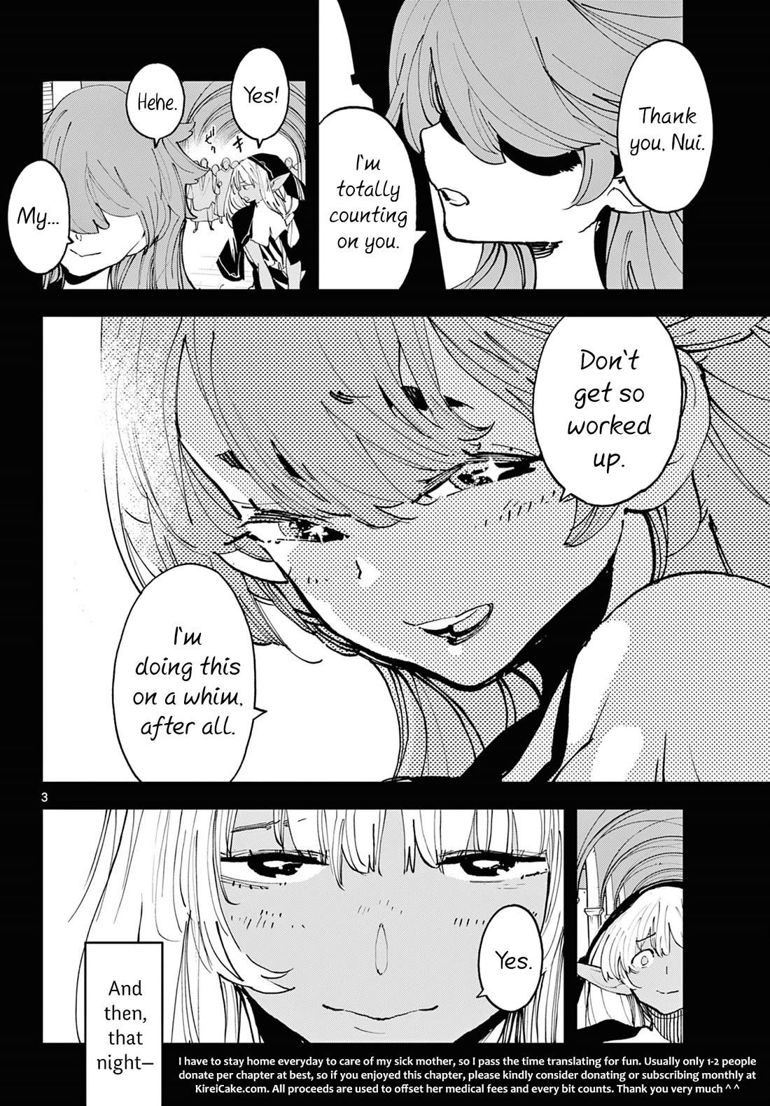 Yakuza Reincarnation Chapter 57 page 3 - Chapter 57: Promise