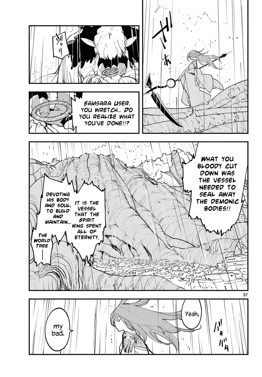 Yakuza Reincarnation Chapter 59 page 35 - Chapter 59: Salvation & Chaos