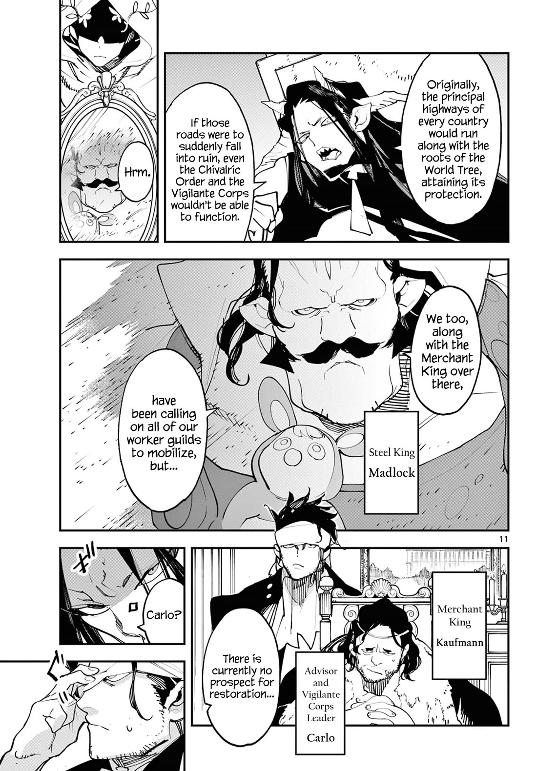 Yakuza Reincarnation Chapter 60 page 11 - Chapter 60: Council of the Six Rulers