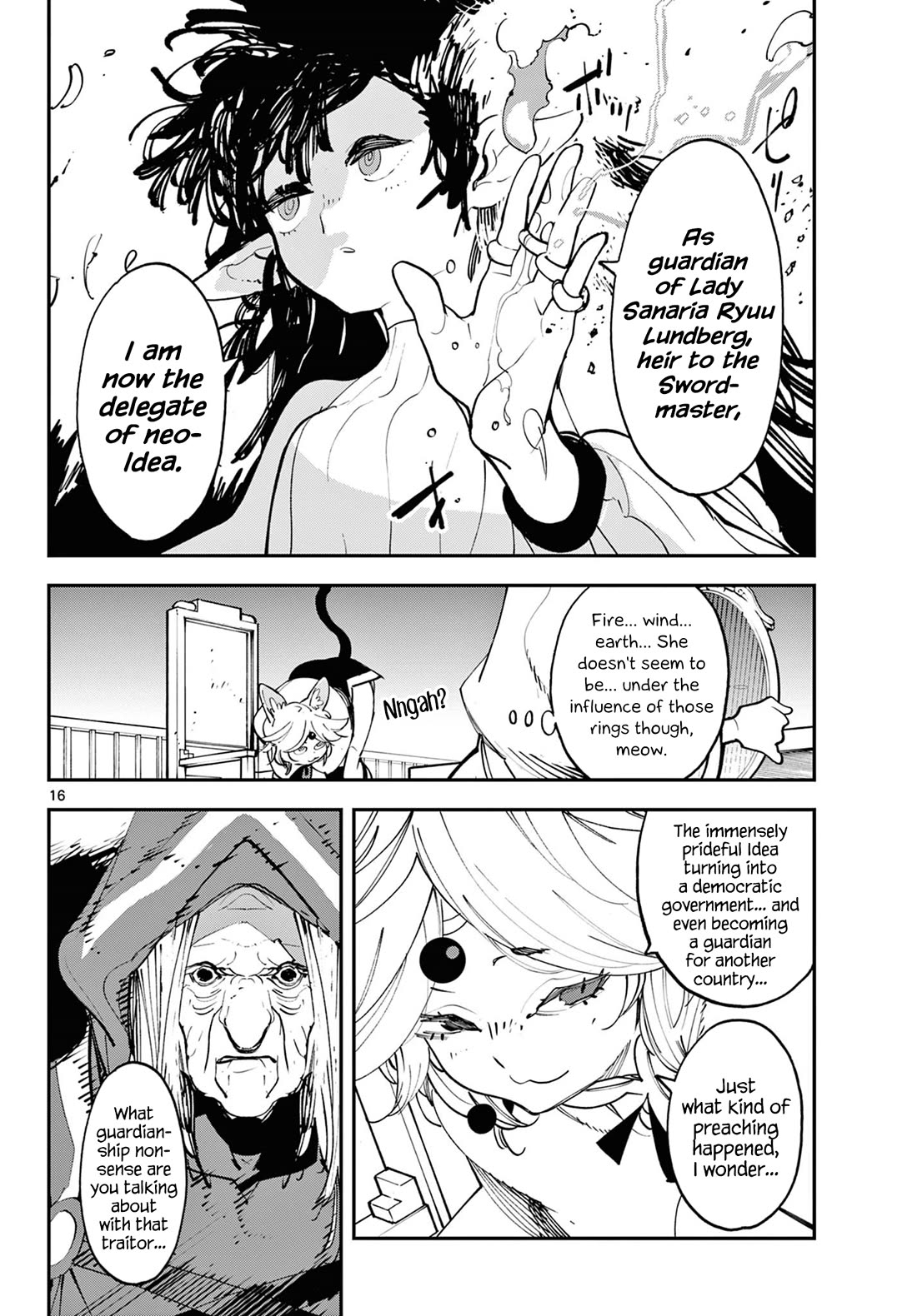 Yakuza Reincarnation Chapter 60 page 16 - Chapter 60: Council of the Six Rulers