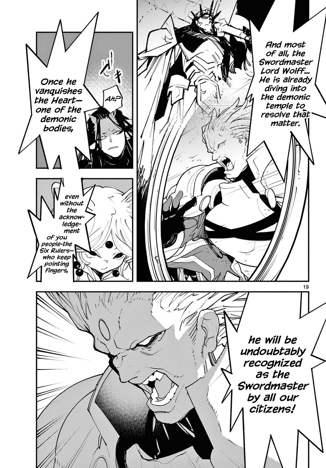 Yakuza Reincarnation Chapter 60 page 19 - Chapter 60: Council of the Six Rulers