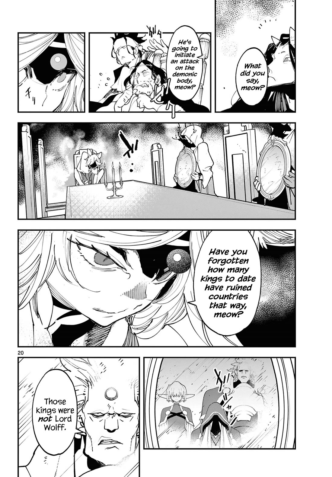 Yakuza Reincarnation Chapter 60 page 20 - Chapter 60: Council of the Six Rulers