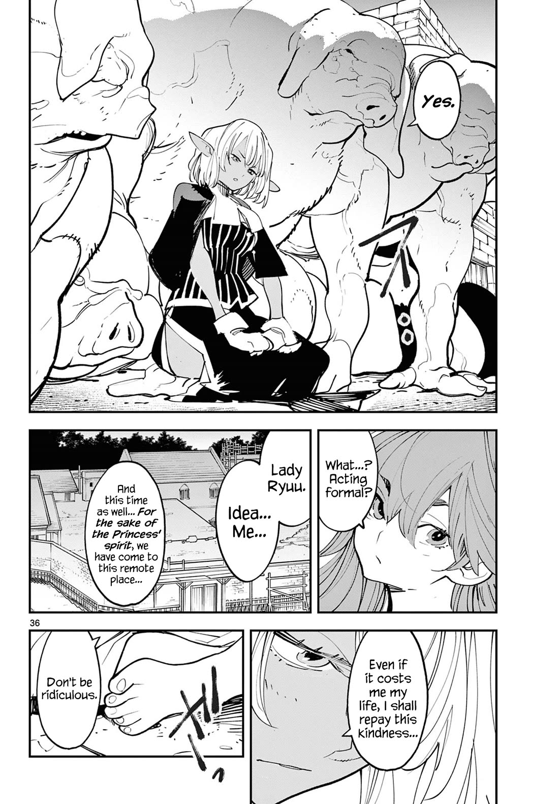 Yakuza Reincarnation Chapter 60 page 35 - Chapter 60: Council of the Six Rulers