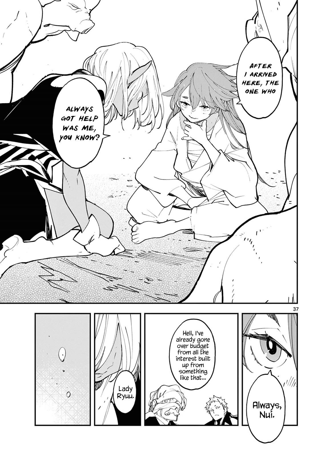 Yakuza Reincarnation Chapter 60 page 36 - Chapter 60: Council of the Six Rulers